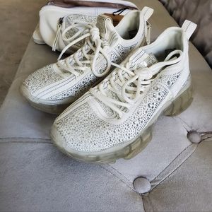 Sneakers and crossbody bag